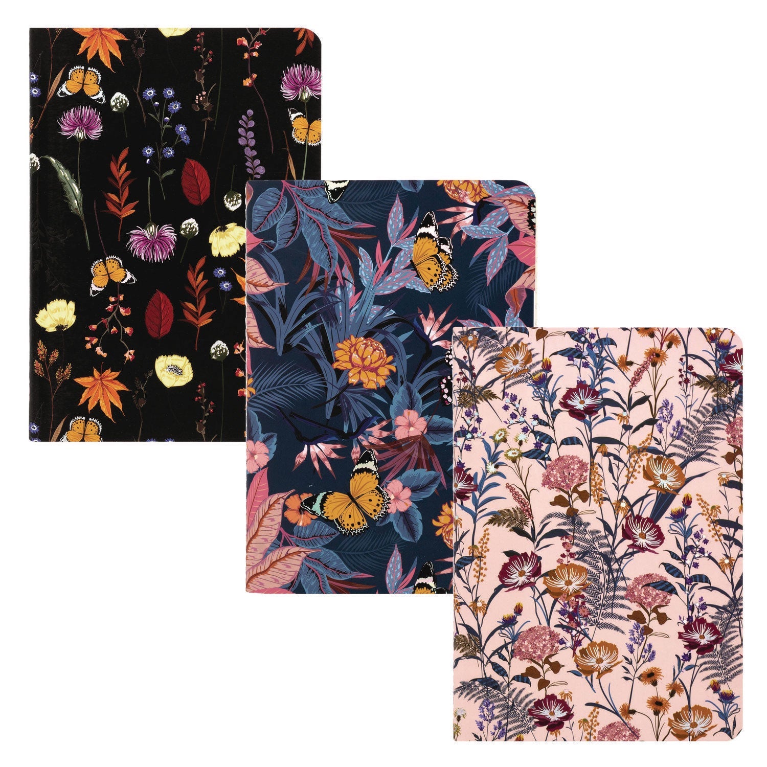 pukka-pad-b6-stitched-exercise-book-narrow-rule-assorted-blum-floral-covers-40-6-8-x-4-6-sheets-3-pack-puk9503blm_1